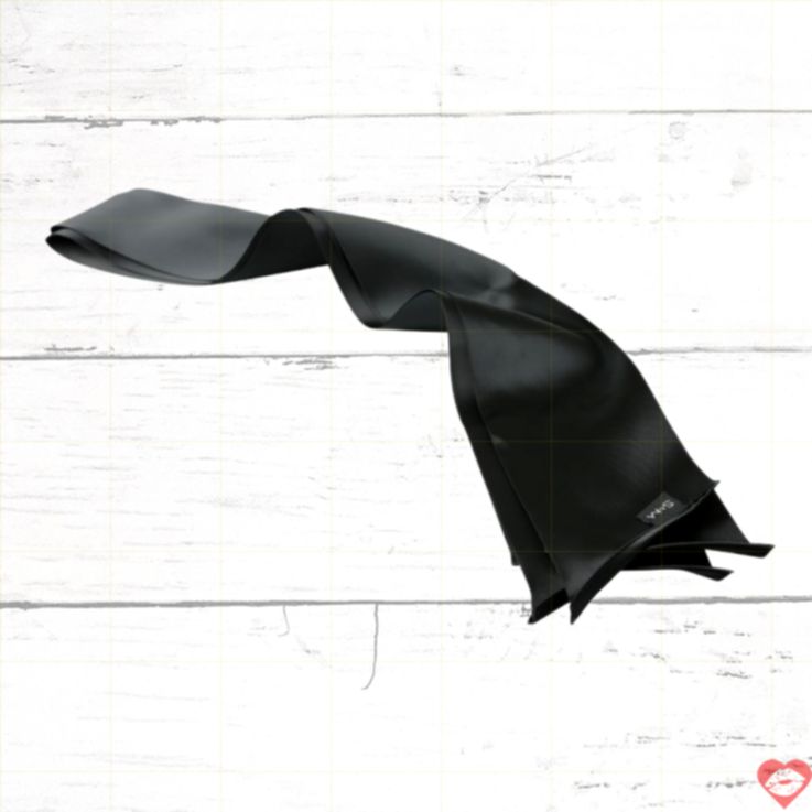Sportsheets Silky Sash Black Restraint Blindfold Wrist Ankle Luxurious