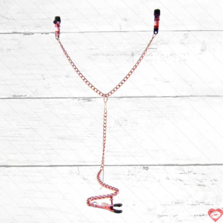 Sex Kitten Y kẹp ti hột le điều chỉnh quyến rũ 