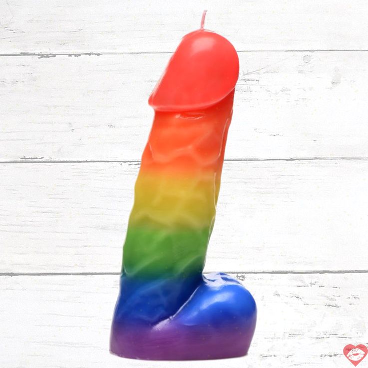 Master Series nến nhỏ giọt cầu vồng penis vui nhộn gợi tình