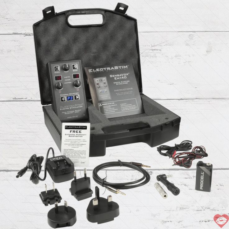 ElectraStim SensaVox Máy Điện Giật Đôi Kênh Siêu Mạnh Tùy Chỉnh