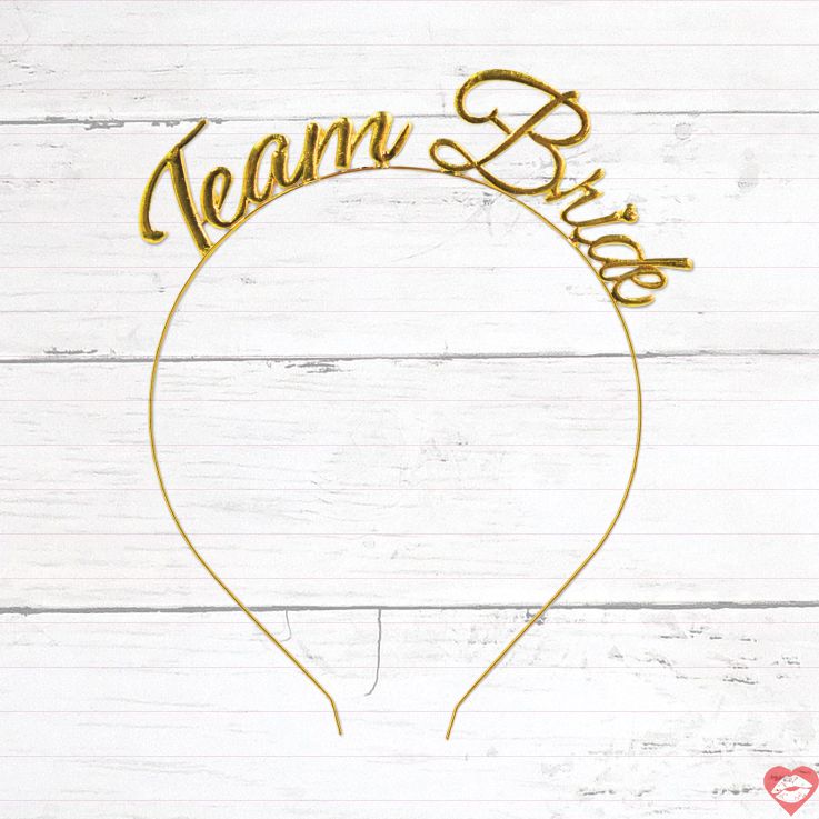 Team Bride Băng Đầu Tiệc Cưới Cô Dâu Nổi Bật