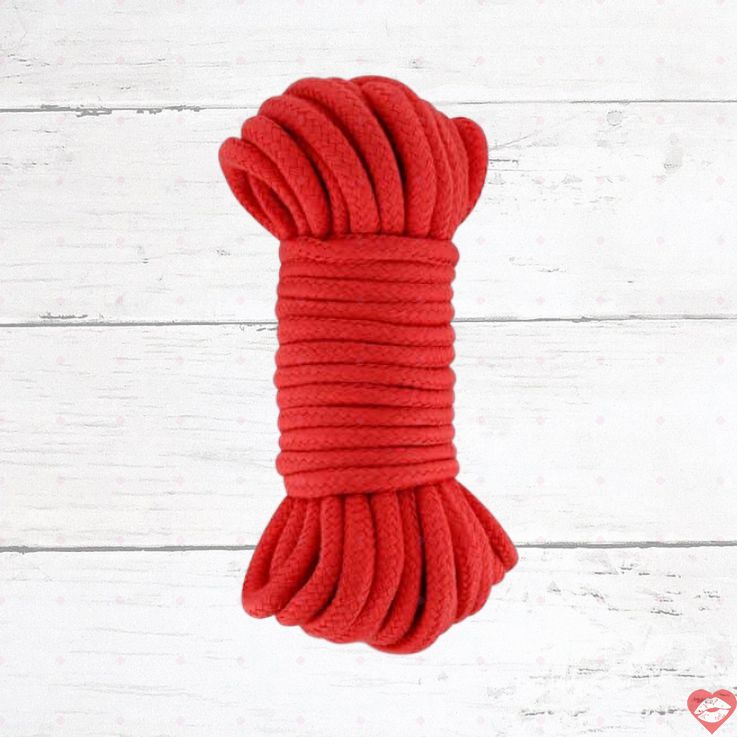 Concorde Rope Đỏ 10m Bông BDSM