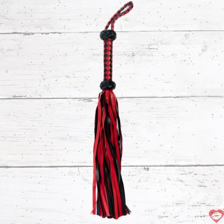 Plēt Đen Đỏ DjaGa 50cm Da Eco Siêu Đau Sướng