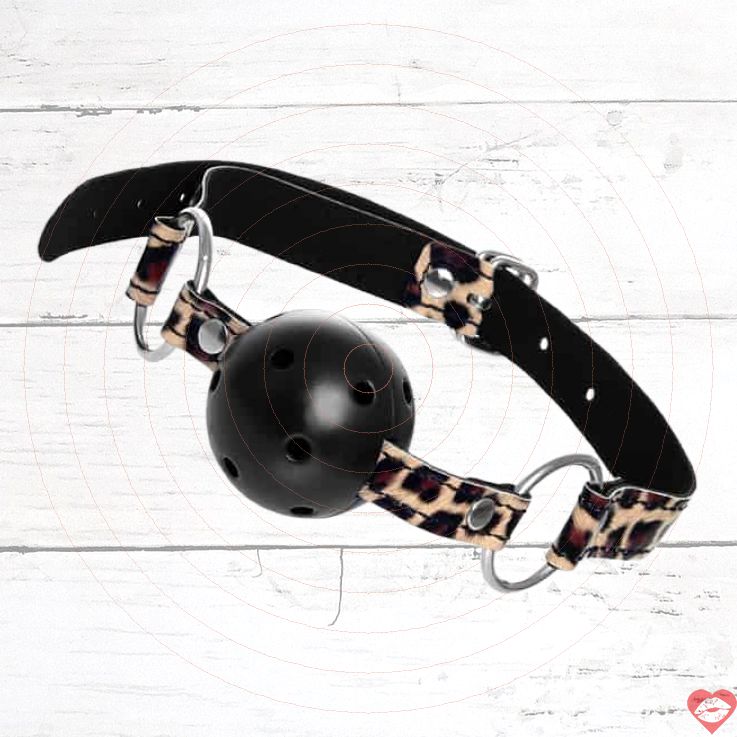 Anonymo Ball Gag Leopard Thá»Ÿ Má»� HÆ°Æ¡ng DÃ¢n Vá»‹t