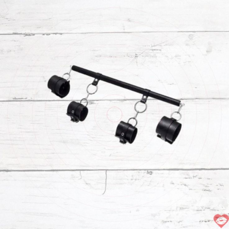 BDSM Set Pecado 4 Điểm Da Đen Nô Lệ Táo Bạo