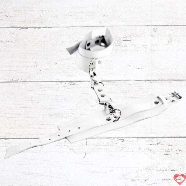 Dây Trói Chân Arsenal BDSM Trắng Da Thật Sang Trọng Nóng Bỏng 