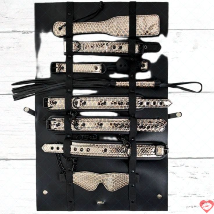 Bộ BDSM Goddess Vàng Đen Thống Trị Sang Trọng Quyến Rũ 