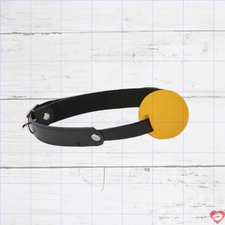 Klyap Bóng BDSM Da Vàng 4.5cm Piquant Spicy