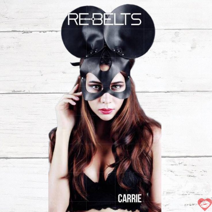 Mask Rebelts Carrie Da Thật Đen Huyền Bí Gợi Cảm