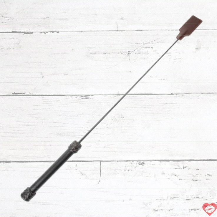 BDSM Arsenal Whip Pro 73cm Da Nâu Siêu Chặt