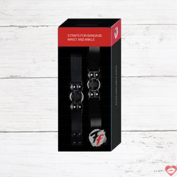 Straps Da Đen Trói Tay Chân BDSM Nóng Bỏng