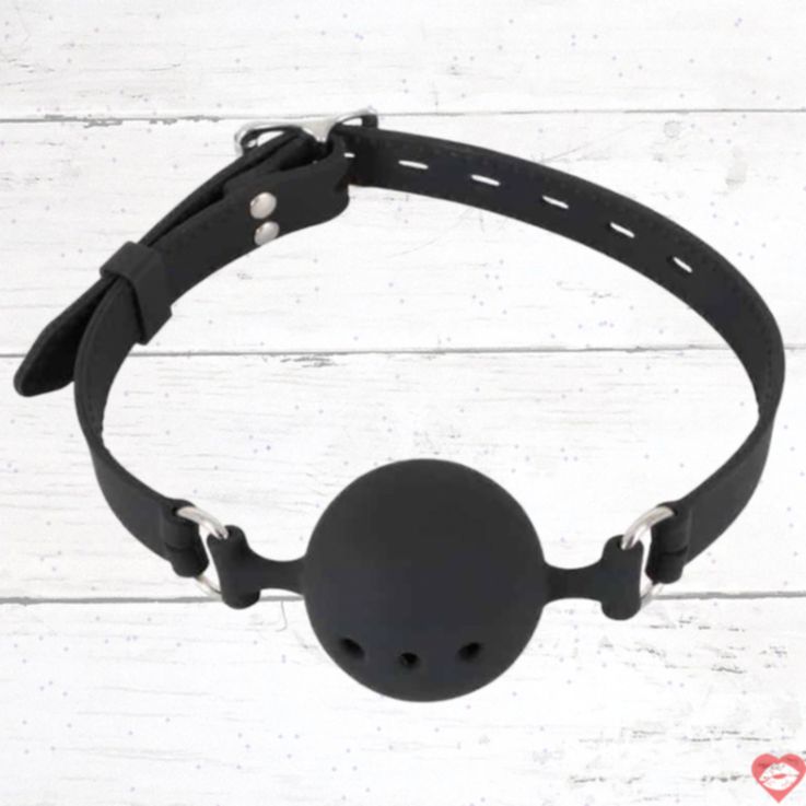 Bad Kitty Silicone Gag Lỗ Thở 4.5cm Thoải Mái BDSM