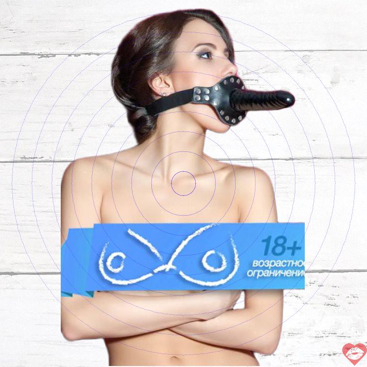 Toyfa Theatre Kẹp Miệng Dương Vật Đen Da 13cm