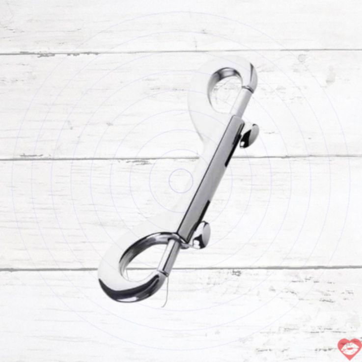 Toyfa Carabiner Kim Loại Bạc Đôi Bền