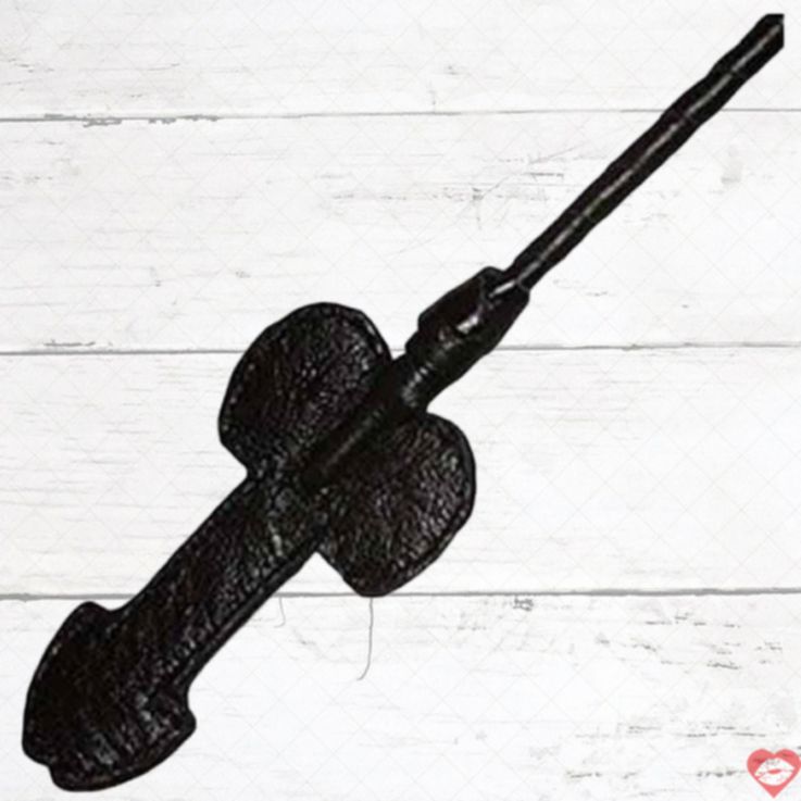Stêk Podium Phallus 85cm Da Thật Đen Siêu Dài