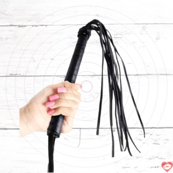 PipeDream Cat-O-Nine Tails Roi Da Đen 46cm