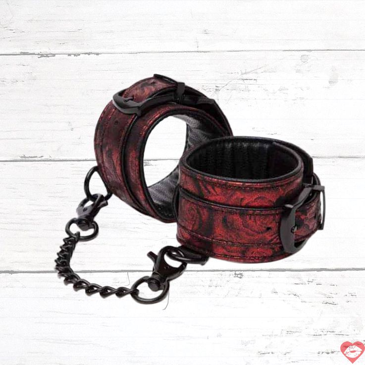 Fifty Shades Handcuffs Đỏ Đen Hấp Dẫn Sweet Anticipation