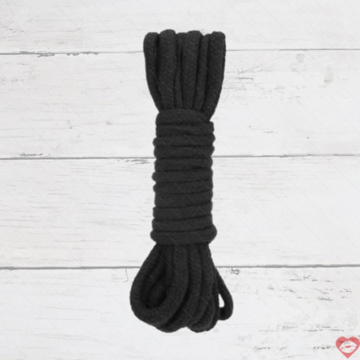 Lux Fetish Rope 5m Đen BDSM Siêu Chặt