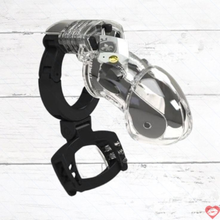Mystim Pubic Enemy №3 Chastity E-Stim Khóa Bi Gai