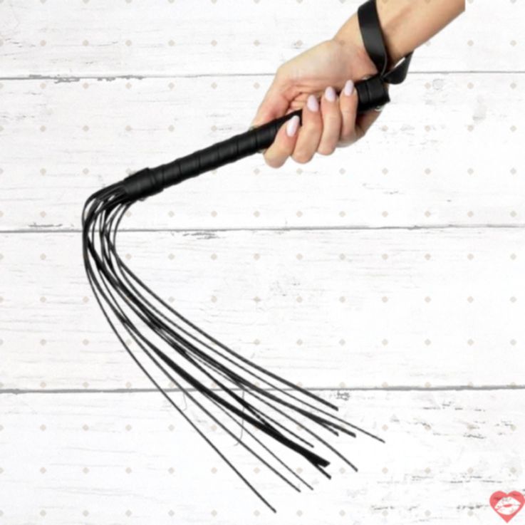Pipedream Cat O Nine Tails Roi Da BDSM Đen Siêu Mạnh Mê Hoặc