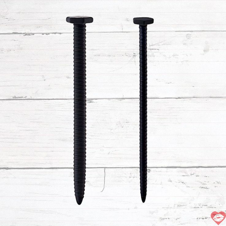 Mister B Dick Screws Urethral Black 15.5cm Siêu Nhọn