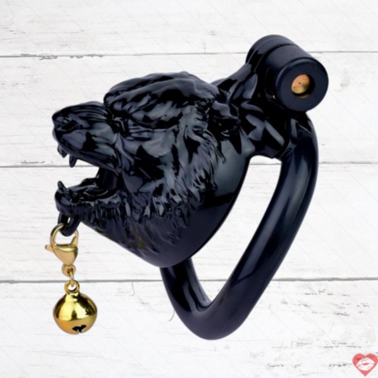 FAAK Tiger Chastity Lock 45mm Đen Giữ Cứng