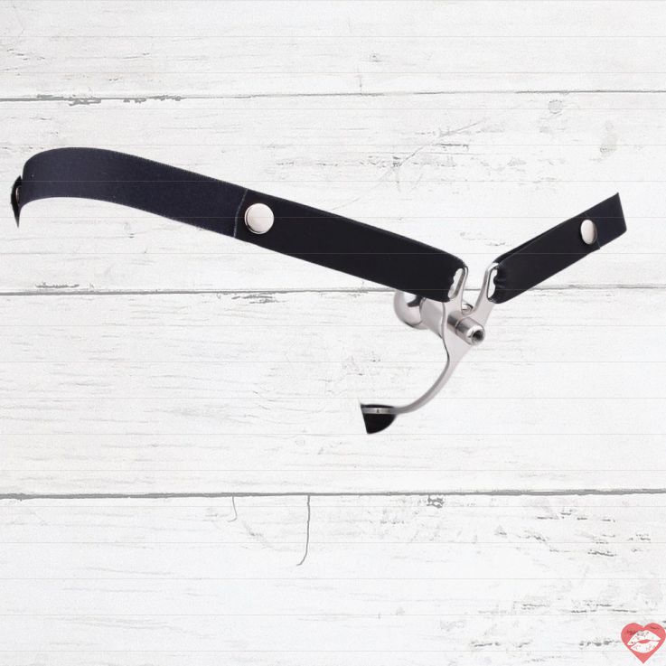 FAAK Sissy Chastity Belt Đen Thép Chặt Chẽ