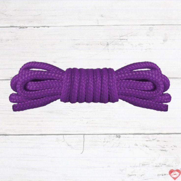 Ouch Dây Trói Nhật Mini 1.5m Tím Bền Chắc Dễ Dùng