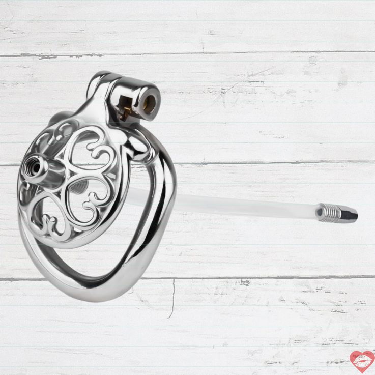 FAAK Chastity Lock Thép Nam 276 Ống Tháo 45mm