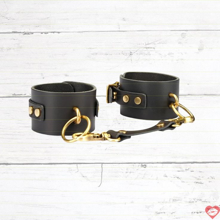 Liebe Seele Samurai Dây Cột Chân Da Đen Nhật Bền Chắc