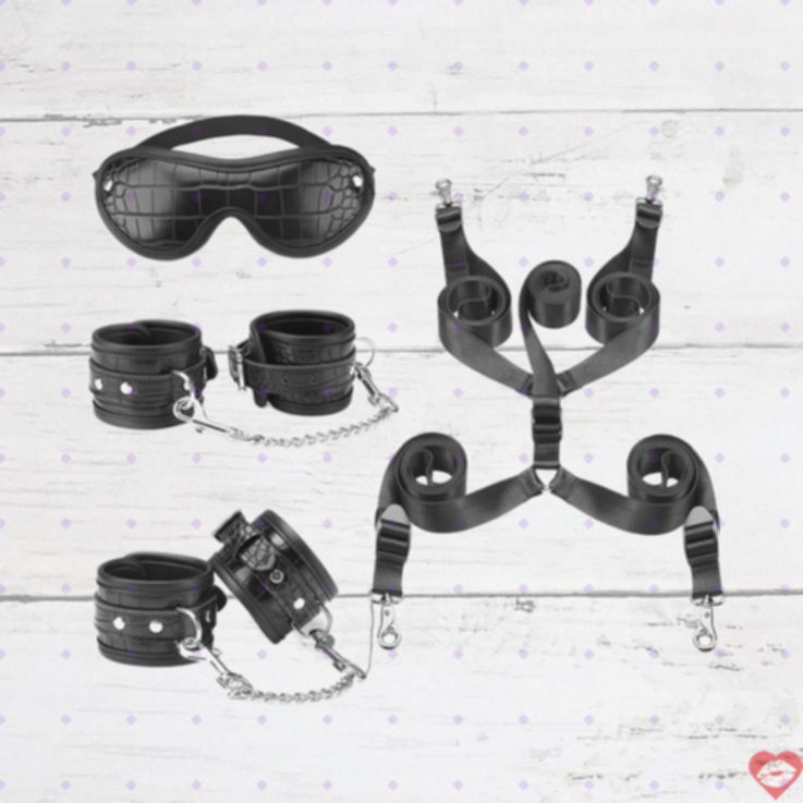 Liebe Seele Temptation Kit BDSM Đen Nhật Gợi Cảm Kích Thích