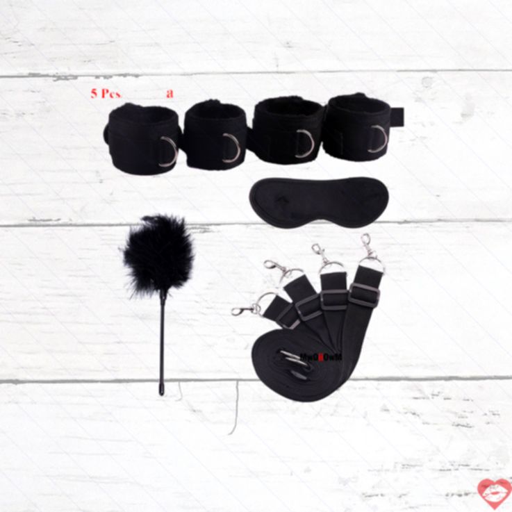 Kit BDSM Black bondage còng mắt nạ tình nhân