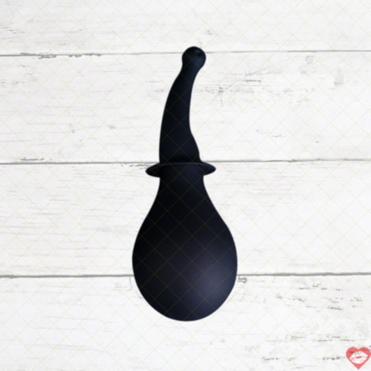 Bình Xịt Hậu Môn Silicone Đen Siêu An Toàn