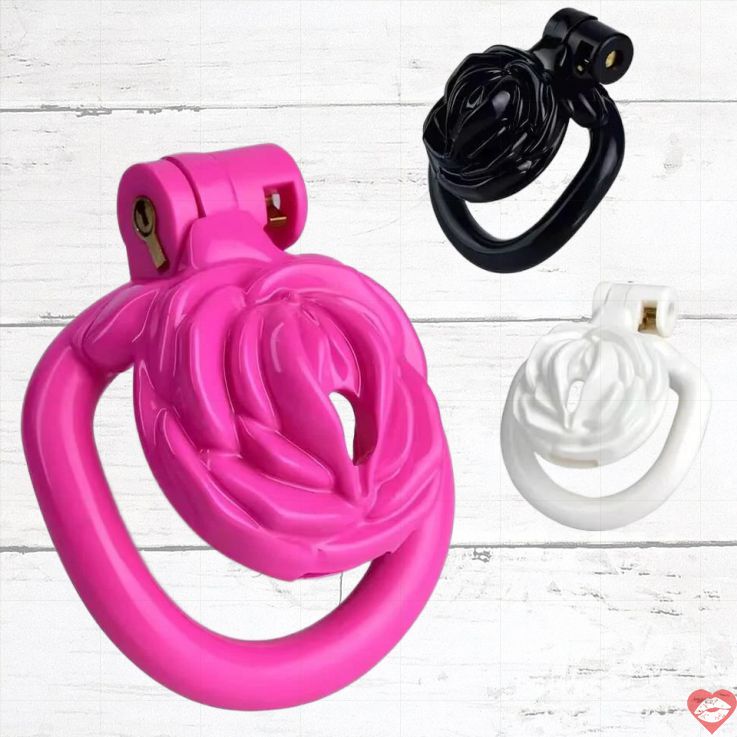 FRRK 3D Chastity Cage Sissy Nhỏ Hợp Kim Khóa Siêu Nhỏ