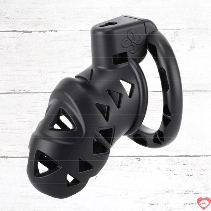 Lockink Rattlesnake chastity nam plastic plug hậu môn thoải mái