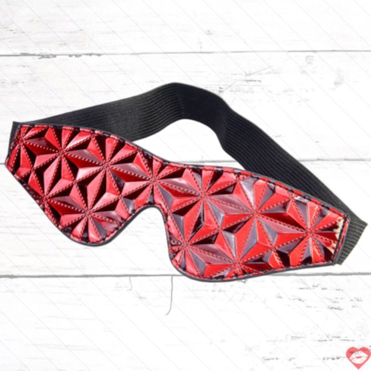 BF-40332A Red PU Eye Patch Da Đỏ Che Mắt SM Thoải Mái