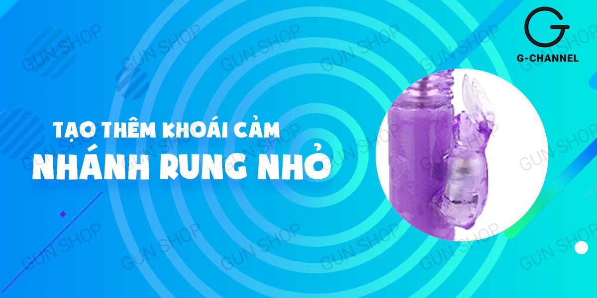  Đánh giá Dương vật giả đa năng rung ngoáy 4 chế độ dùng pin - Baile Rabbit giá rẻ