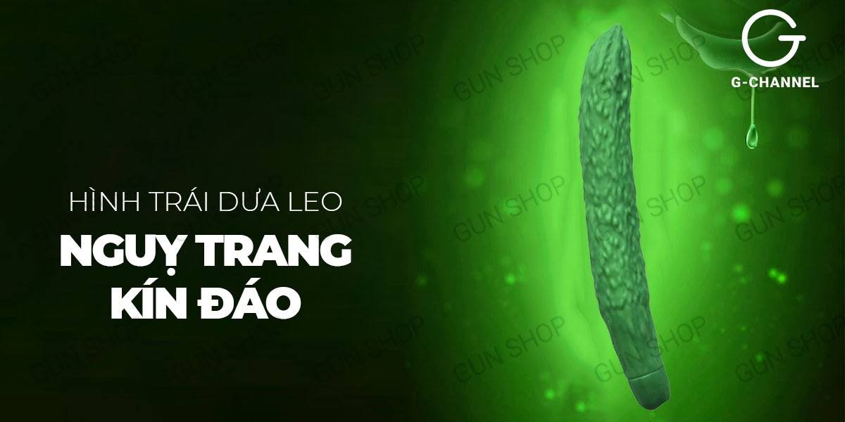  Shop bán Dương vật giả hình dưa leo đa chế độ rung sạc điện - Wistone Cucumber cao cấp