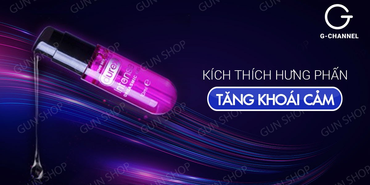 Cung cấp Gel bôi trơn kích thích và tăng khoái cảm nữ - Durex Intense Orgasmic - tốt nhất