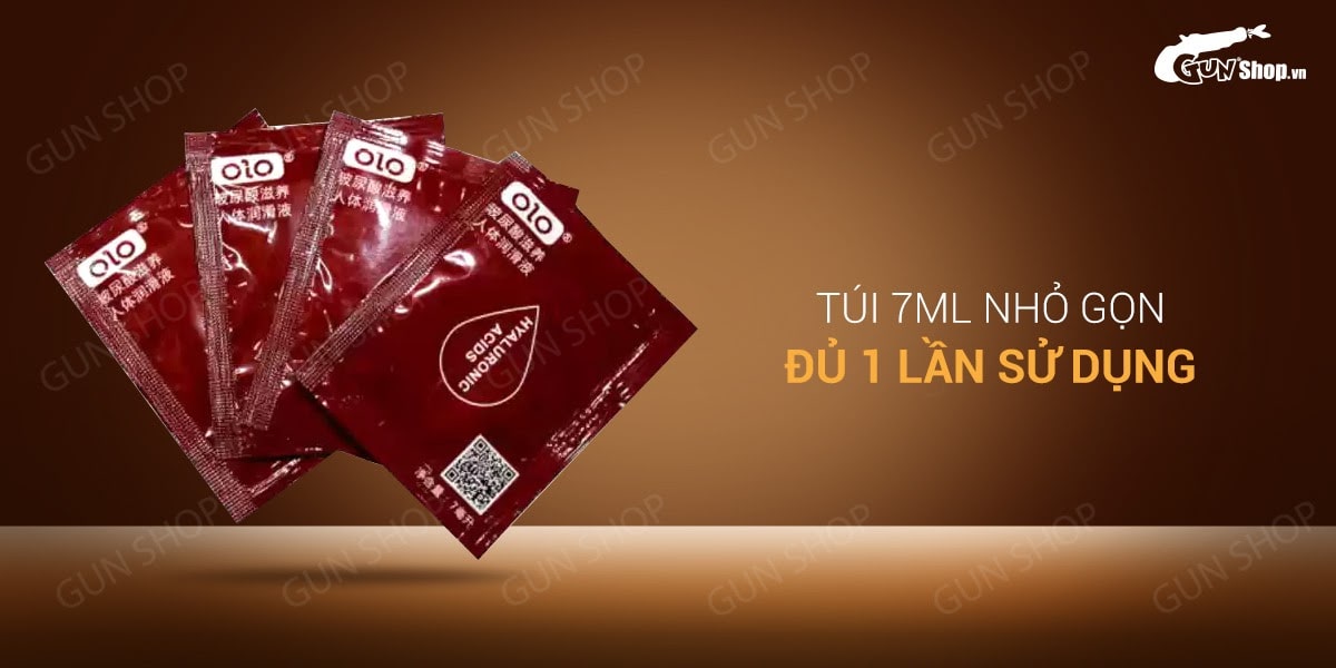  Nhập sỉ Gel bôi trơn gốc nước không mùi - OLO - Gói 7ml mới nhất