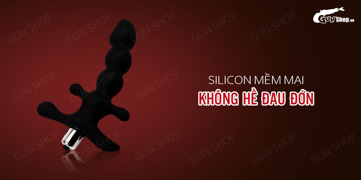 Review Que rung kích thích hậu môn dùng pin - Chisa Black Mont  hàng xách tay