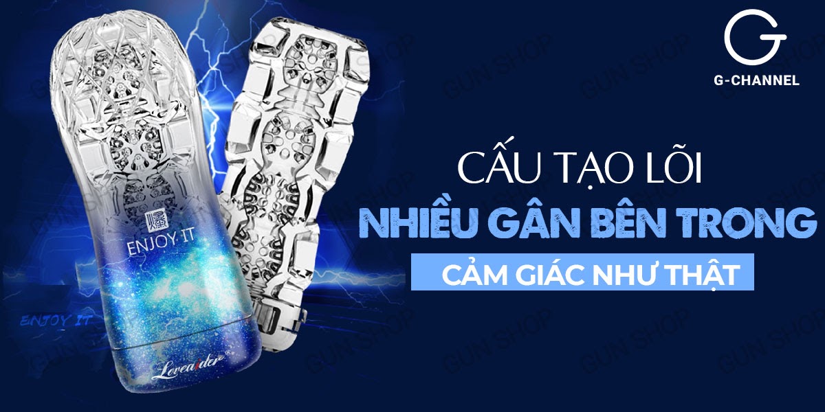  So sánh Âm đạo giả silicon cao cấp - Loveaider Enjoy IT cốc thủ dâm ôm khít giá tốt