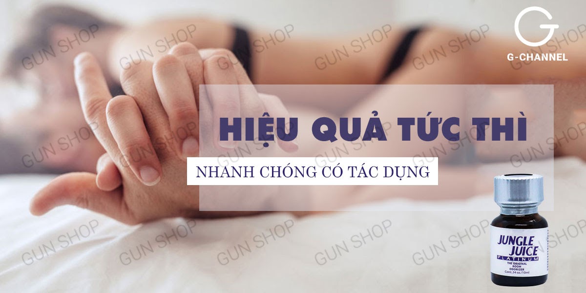  Sỉ Chai hít tăng khoái cảm Popper Jungle Juice Platinum - Chai 10ml có tốt không?