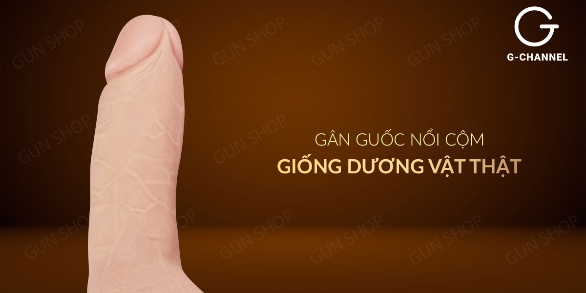  Mua Dương vật giả cao cấp 3 cường độ rung dính tường - Lovetoy Real Extreme cao cấp