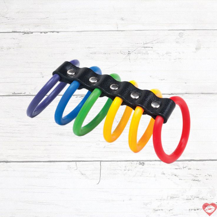 KinkLab Pride Vòng Cặc Cầu Vồng Độc Đáo Gợi Cảm 