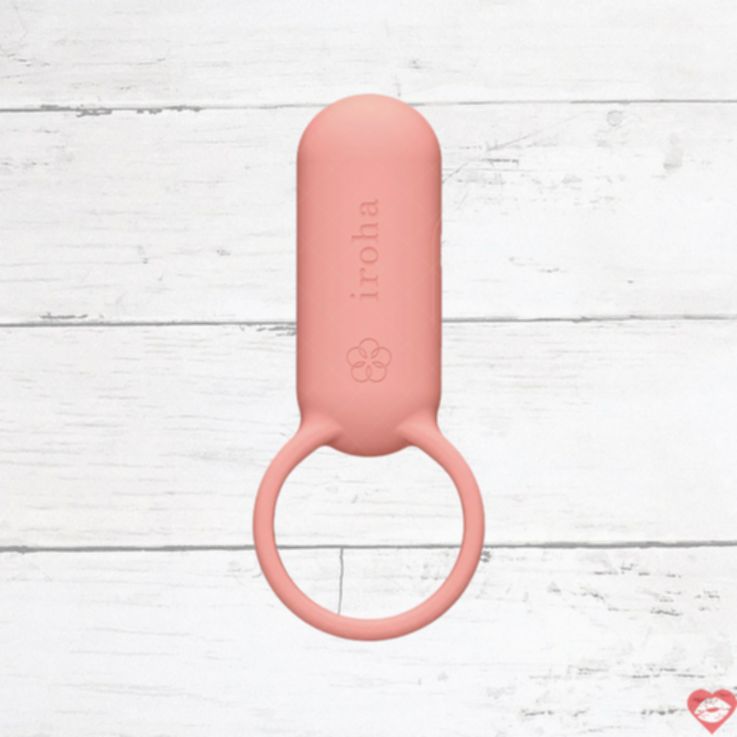 Iroha SVR Ring Hồng San Hô Rung Cặp Đôi Tăng Cường Xuất Tinh 