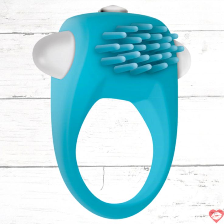 Zero Tolerance Teal Tickler Vòng Rung Dương Vật Thú Vị 