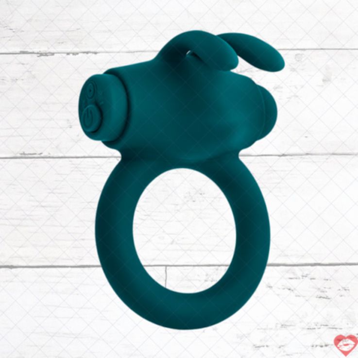 Bunny Ring Playboy Tai Thỏ Rung, Hot Khoái Lạc Đôi 