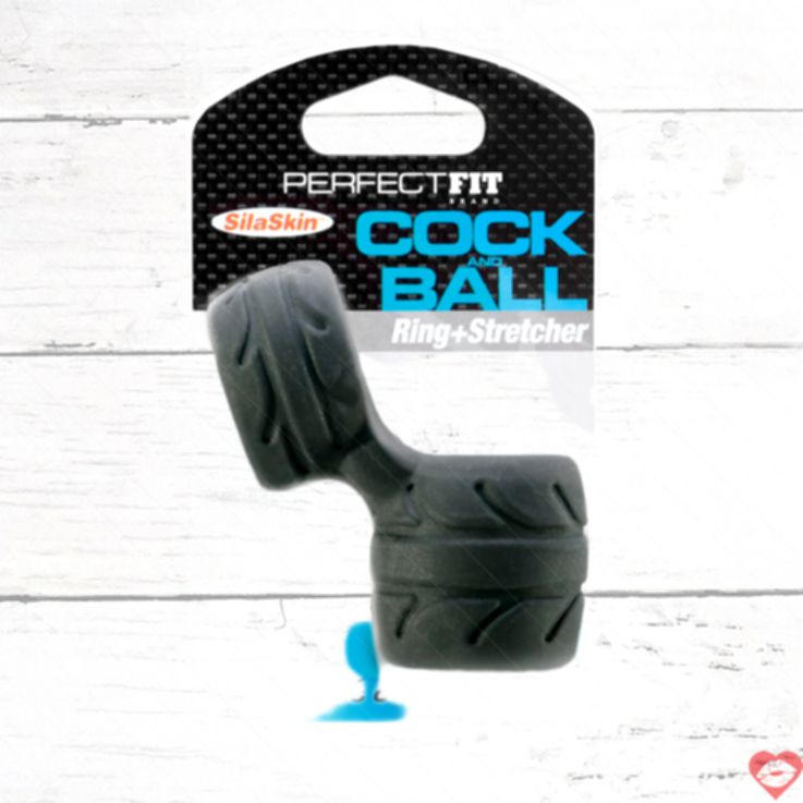 Perfect Fit SilaSkin Ring Bi Đen Kéo Giãn Pleasure 