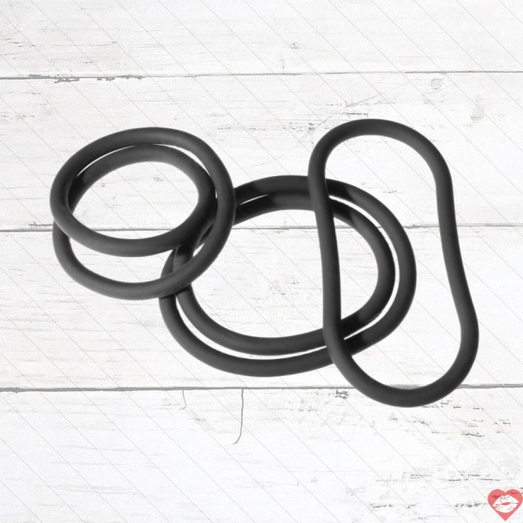 Perfect Fit Slim Wrap Cock Ring Tùy Chỉnh Bền 
